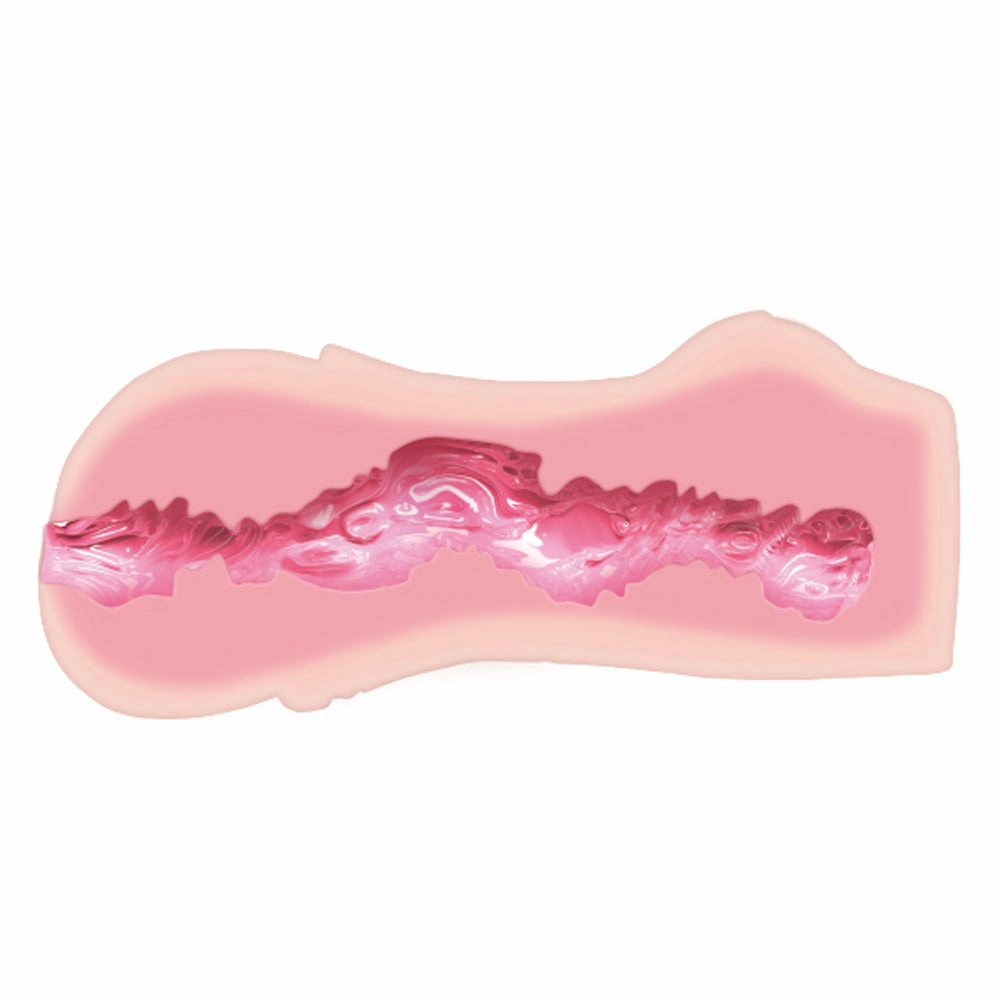 Crazy Bull 3D Vagina Masturbator With Elastic Skin Texture
