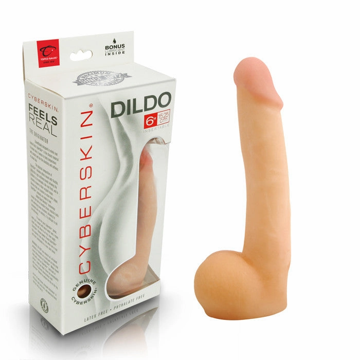 CyberSkin® Cyber Cock with Balls, Light