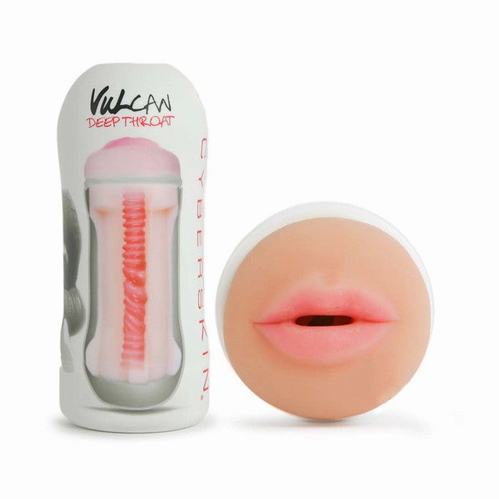 CyberSkin® Vulcan Deep Throat, Cream