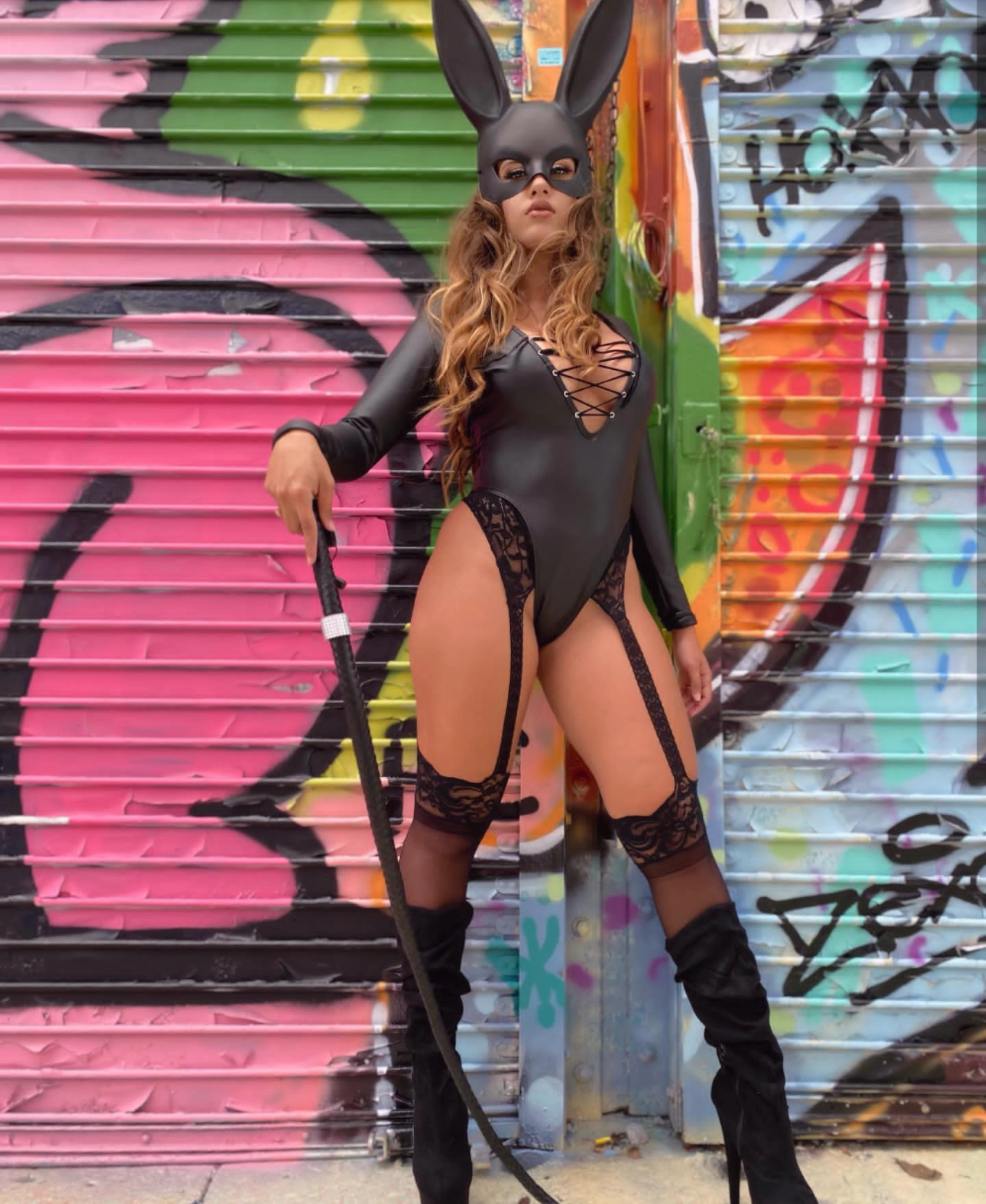 Dark Domina Bunny Costume