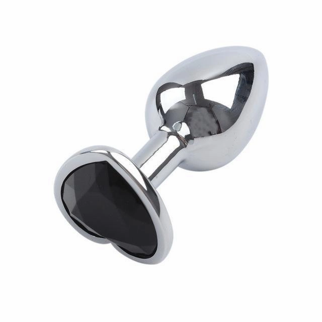 Diamond Heart-Shaped Anal Plug