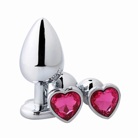 Diamond Heart-Shaped Anal Plug