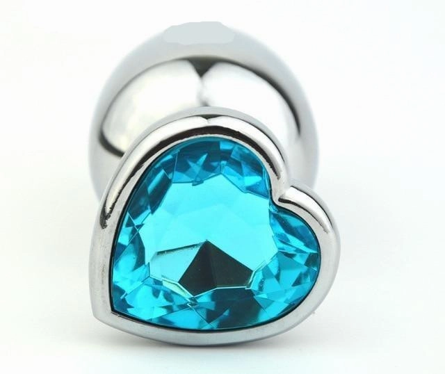 Diamond Heart-Shaped Anal Plug
