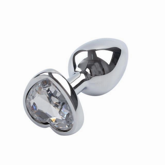 Diamond Heart-Shaped Anal Plug