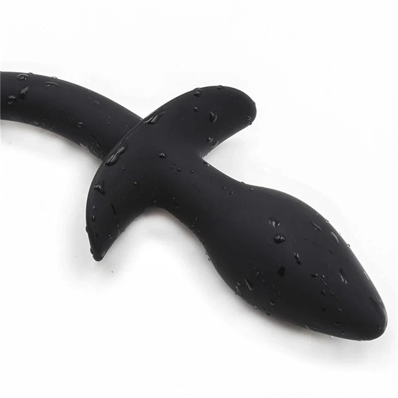 Dog Tail Butt Plug Silicone Puppy Play Anal Butt Plug