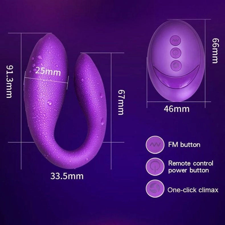 Double Penetration Vibrator