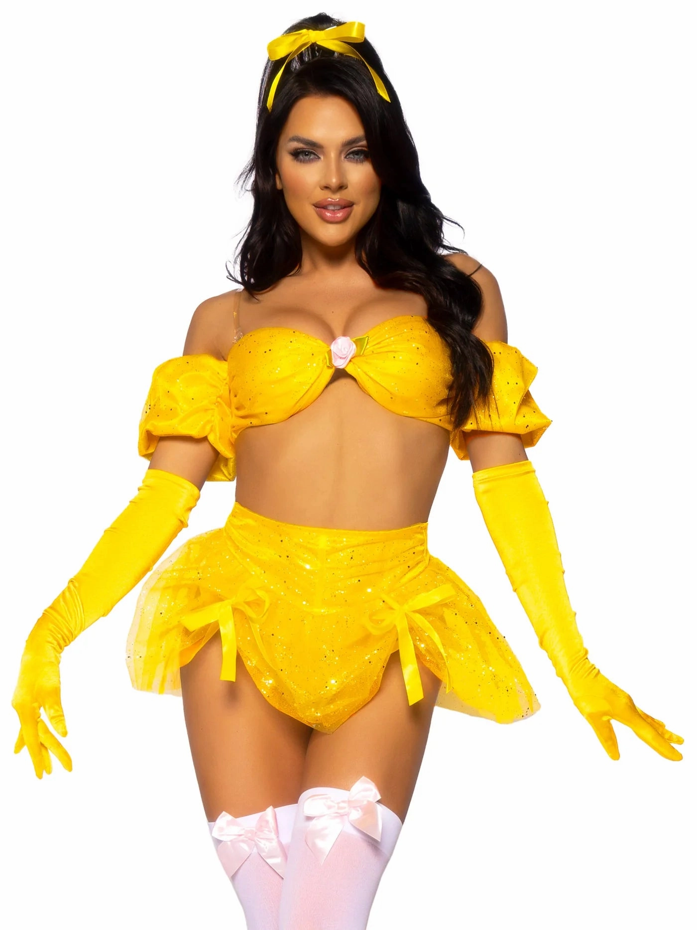 Extra Long Elbow Length Satin Gloves  Many colors