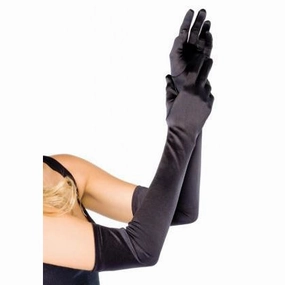 Extra Long Elbow Length Satin Gloves  Many colors