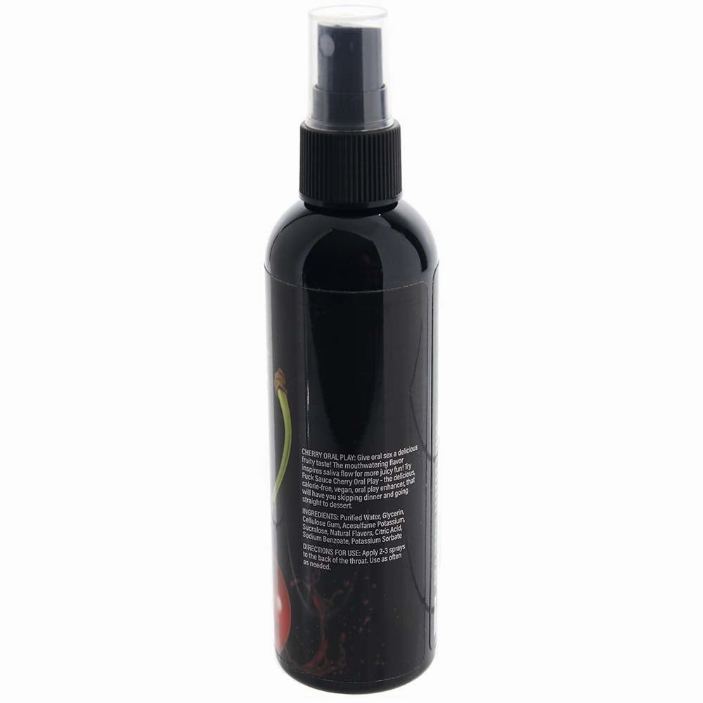 F**k Sauce Flavored Play Enhancer Spray 4oz in Cherry