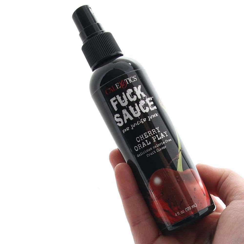 F**k Sauce Flavored Play Enhancer Spray 4oz in Cherry