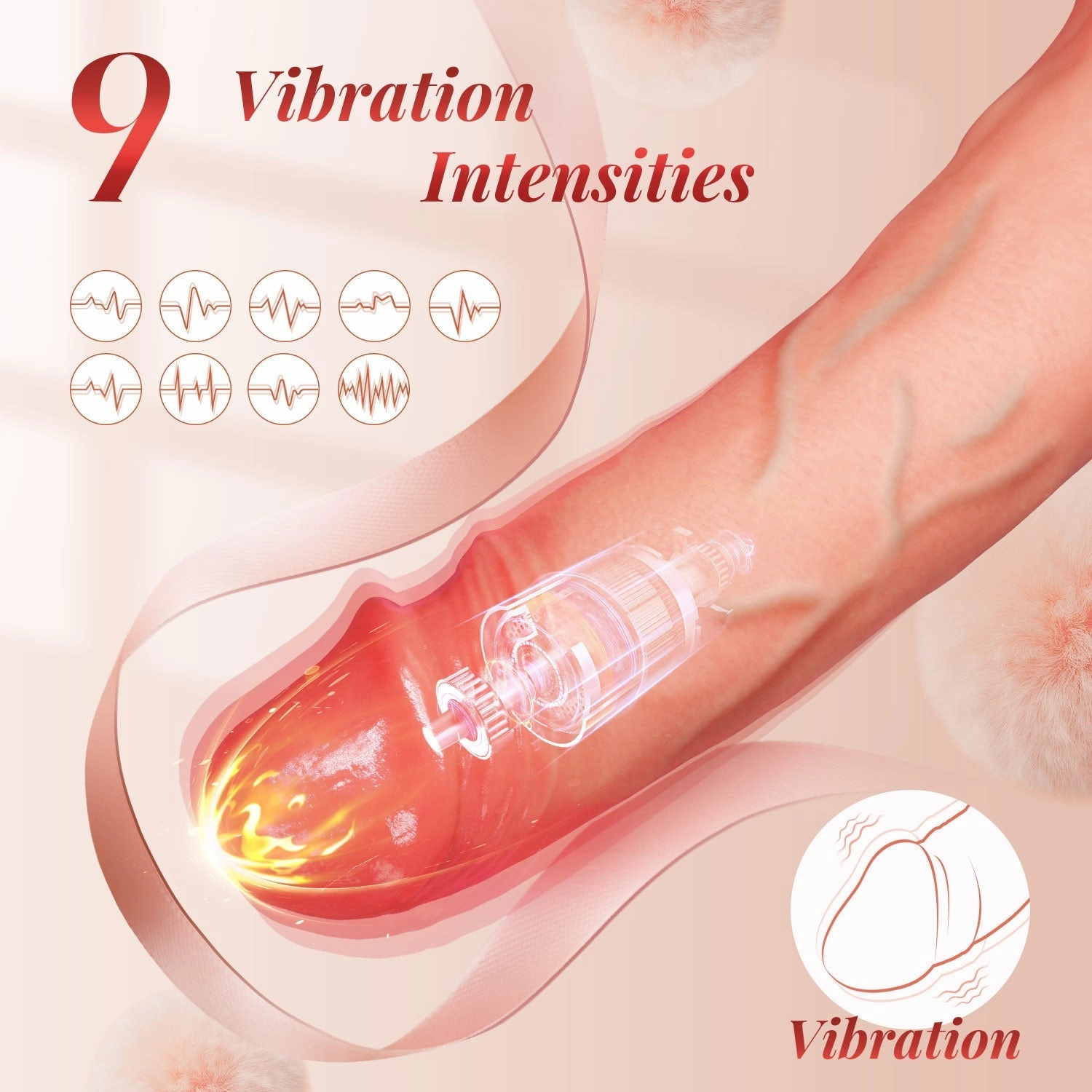Faye - Vibrating Penis Sleeve