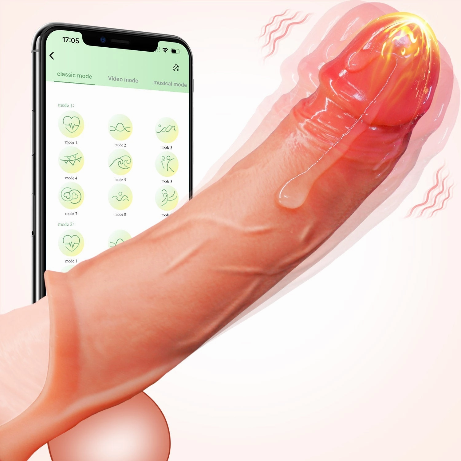 Faye - Vibrating Penis Sleeve