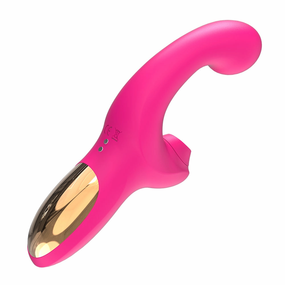 Finger Like G Spot Vibrator with Clit Sucker Stimulation V3