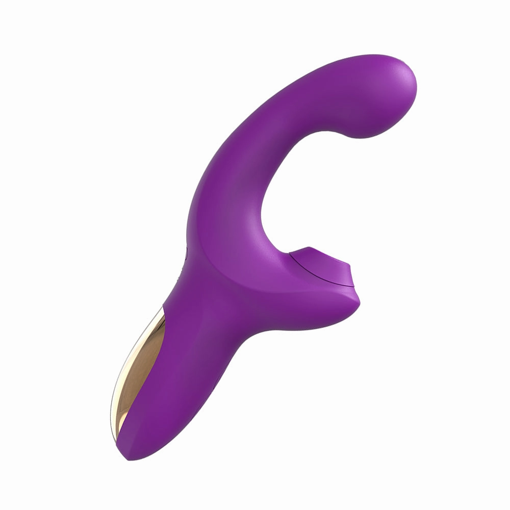 Finger Like G Spot Vibrator with Clit Sucker Stimulation V3