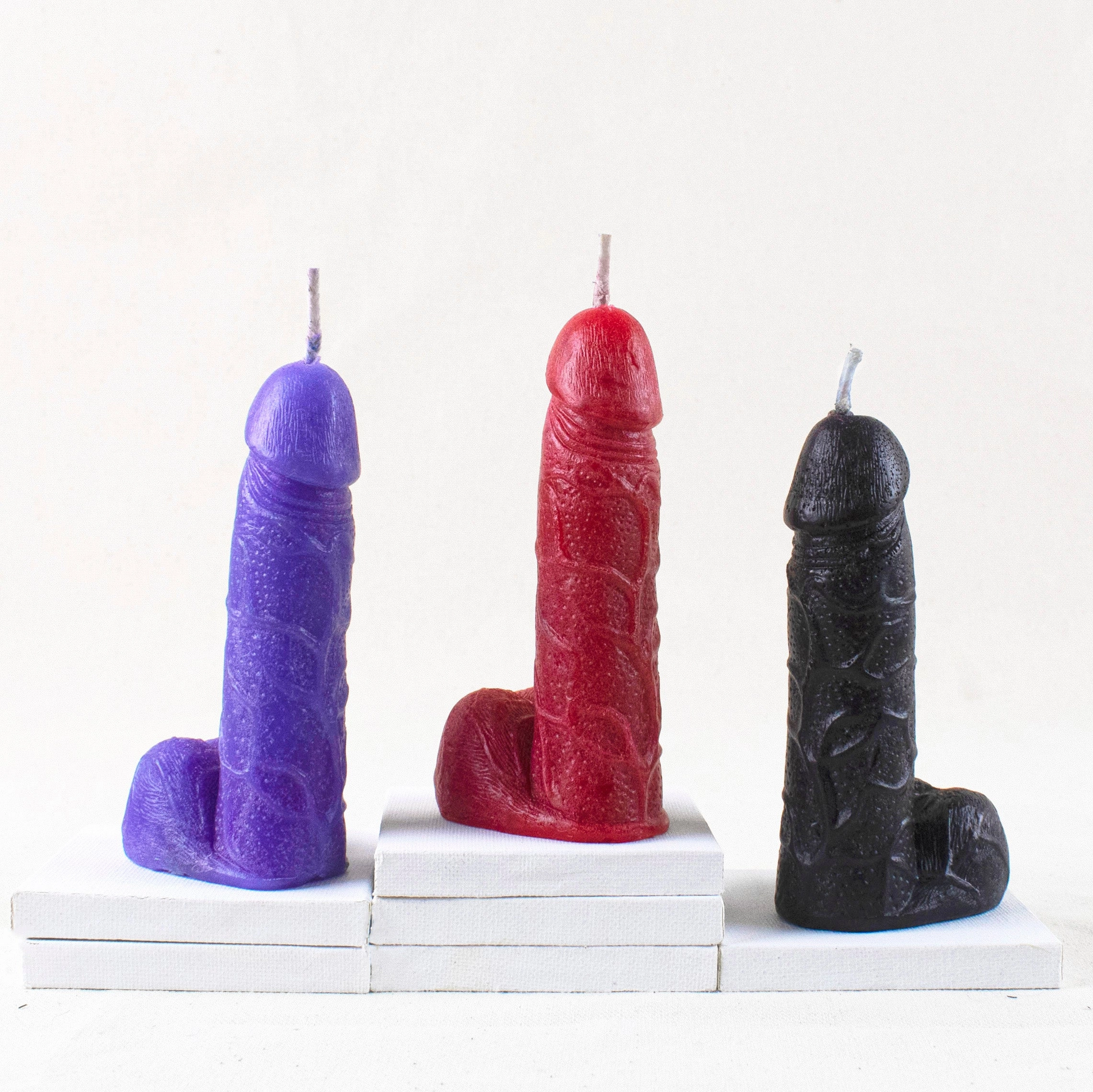 Flaming Hot Dicks - Penis Wax Play Candles - Cock Candles