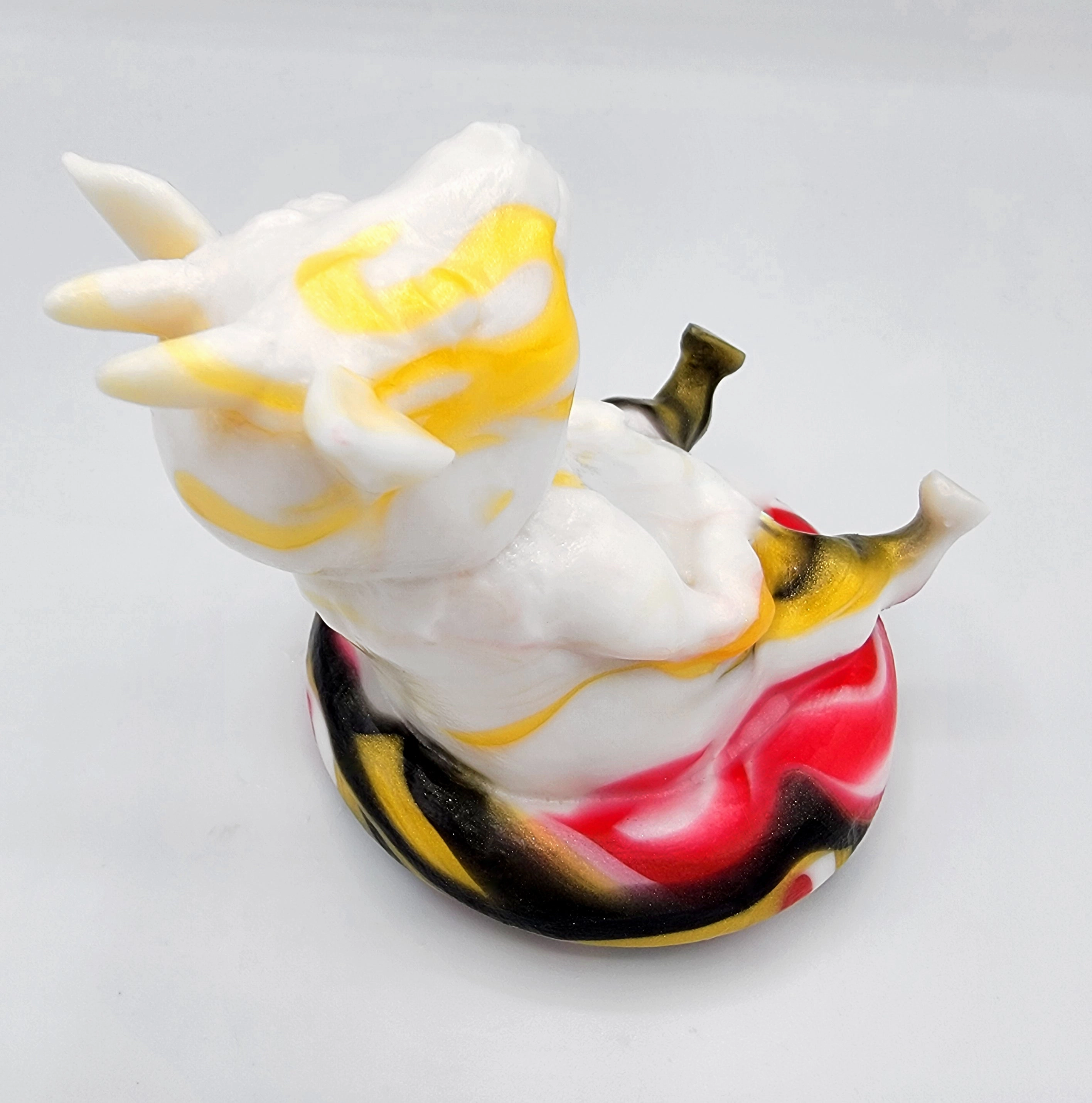 Floatie Goat - GITD Medium silicone - GT-008