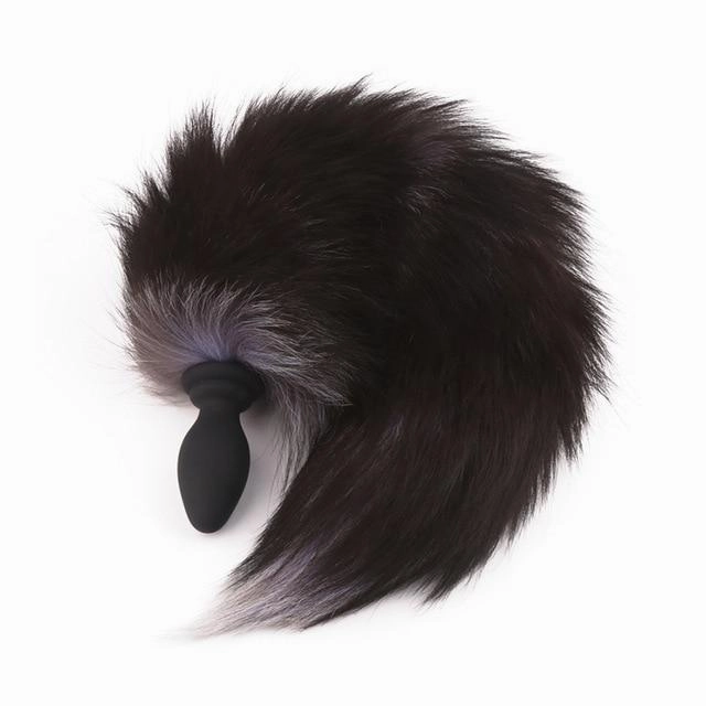Fox Tail Anal Plug Vibrator