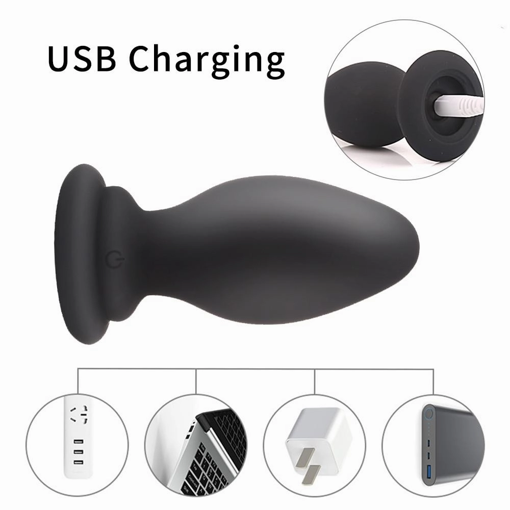 Fox Tail Anal Plug Vibrator