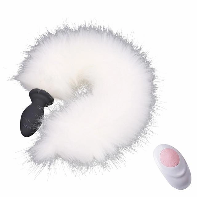 Fox Tail Anal Plug Vibrator