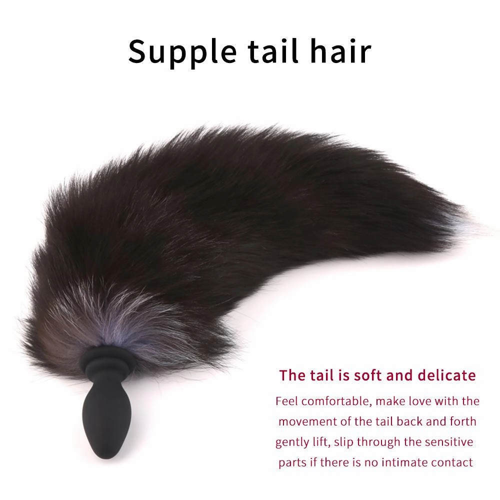 Fox Tail Anal Plug Vibrator