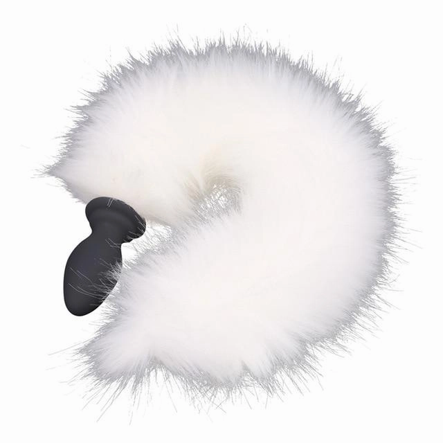 Fox Tail Anal Plug Vibrator