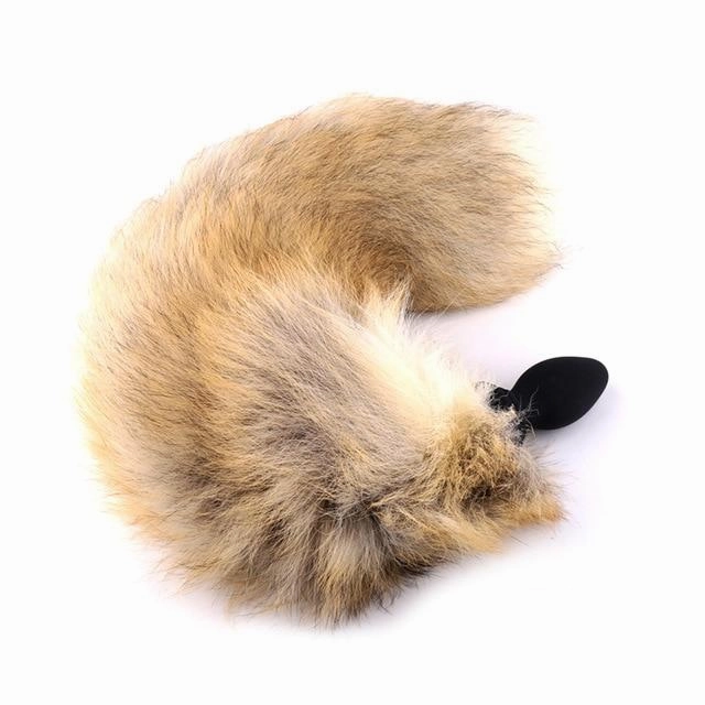 Fox Tail Anal Plug Vibrator