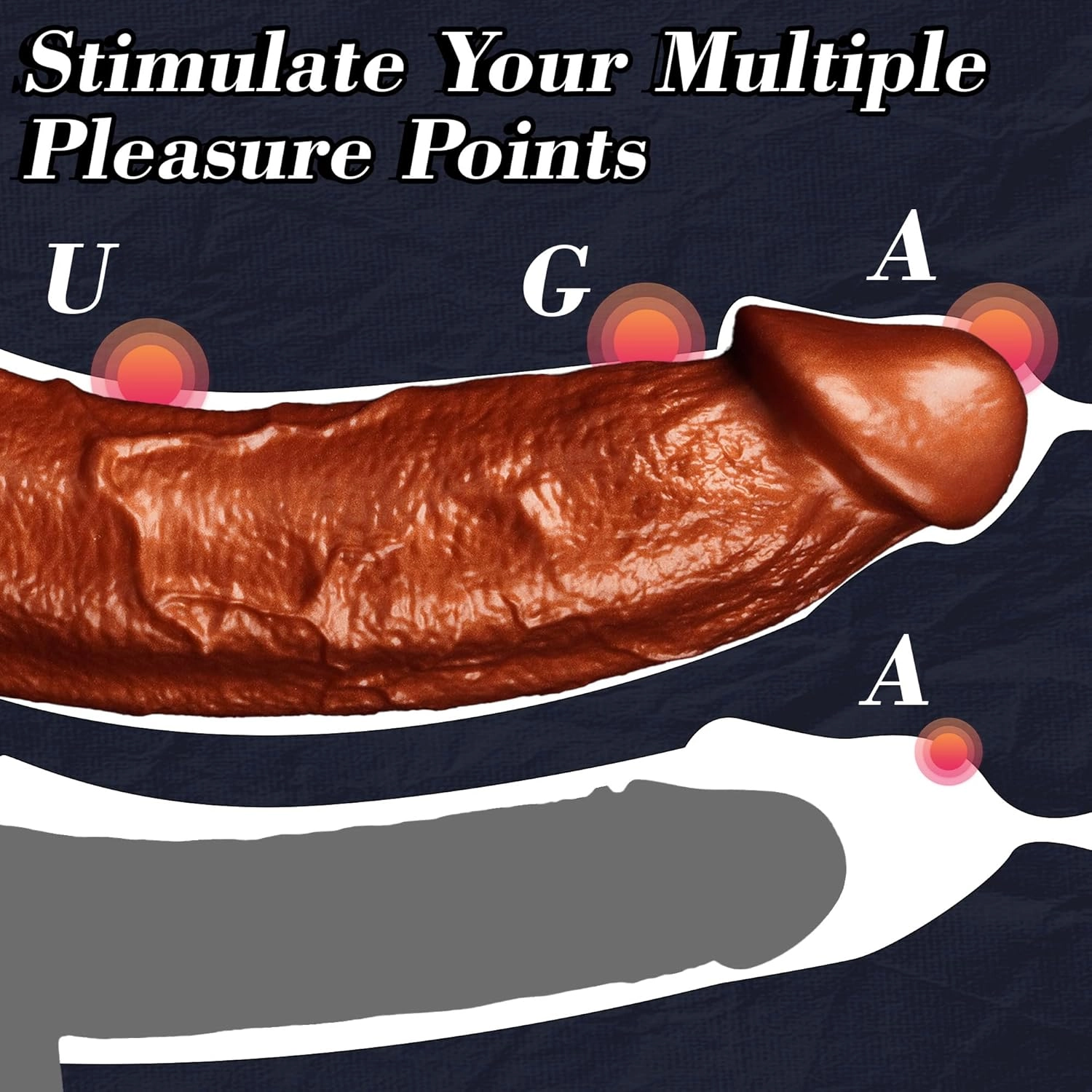 Gavin 2.5 Diameter Huge Dildo Thick Dildo - Laphwing
