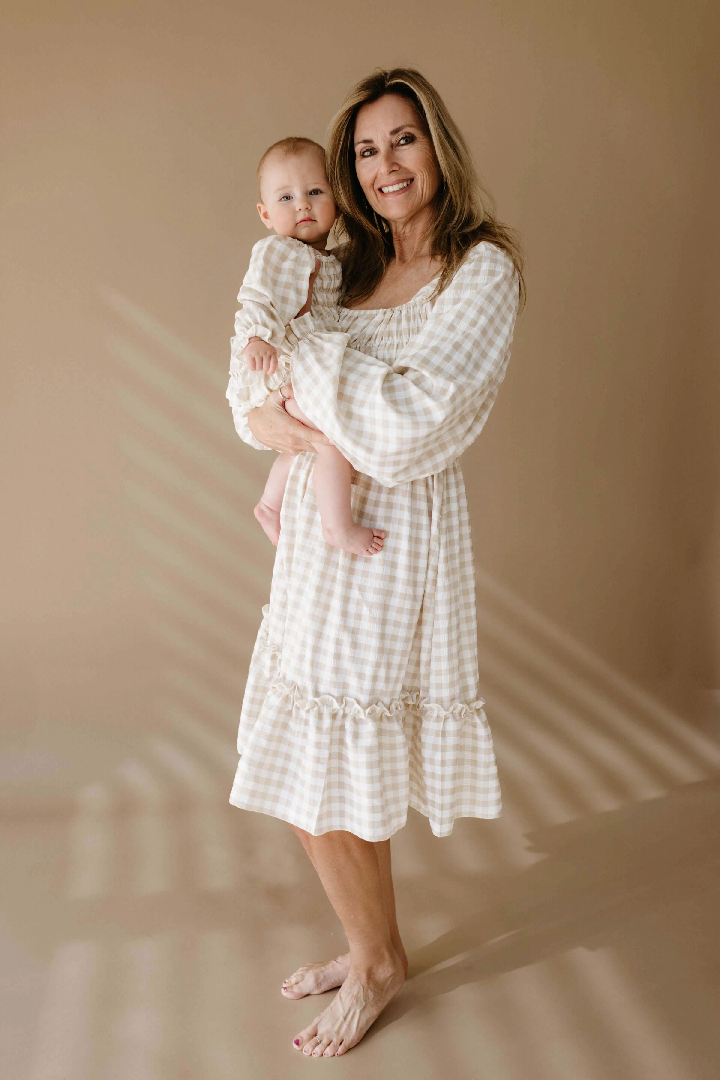 Gingham | Ruffle Romper