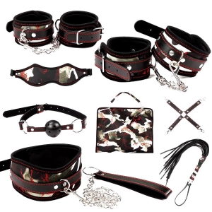 Gizmoswala New Camouflage Design Print Fabric BDSM KIT