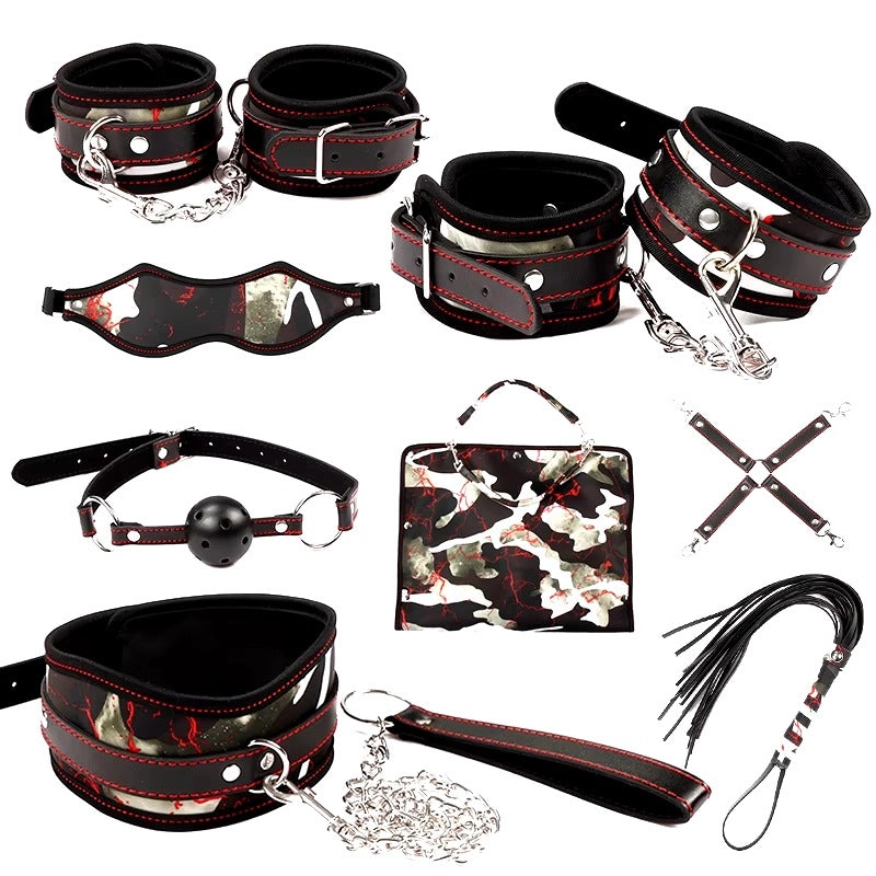 Gizmoswala New Camouflage Design Print Fabric BDSM KIT