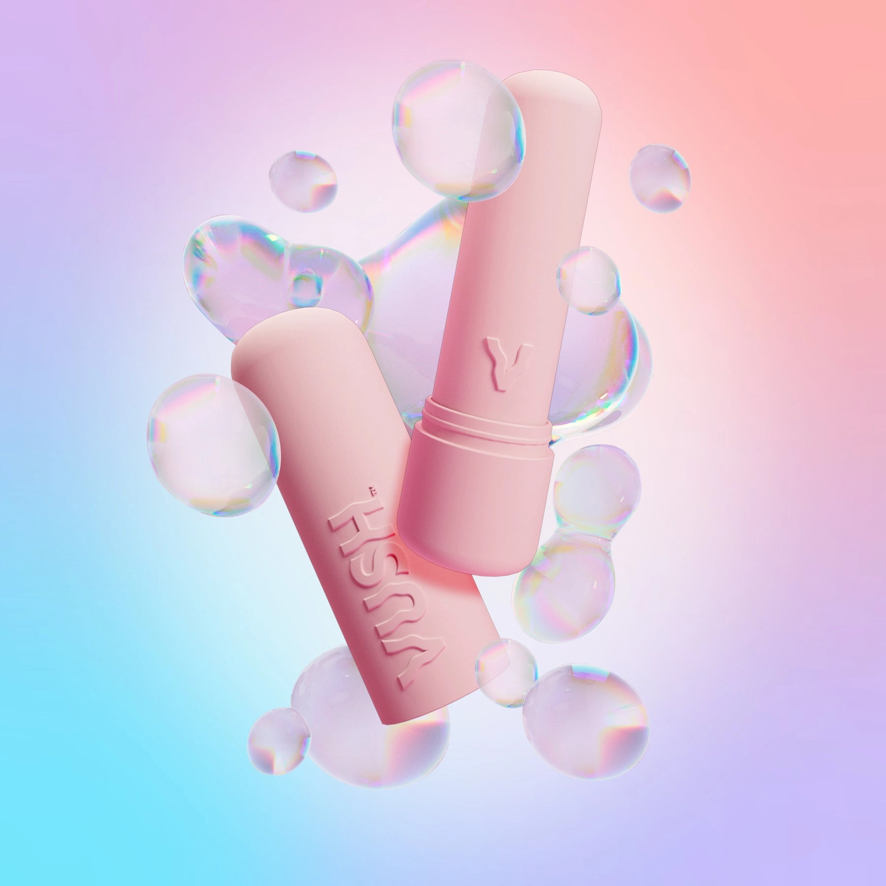 Gloss - Compact   Rechargeable Pink Bullet Vibrator with Travel Case