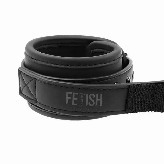 Handcuffs With Handle - Fetish Submissive – Noprene Lining