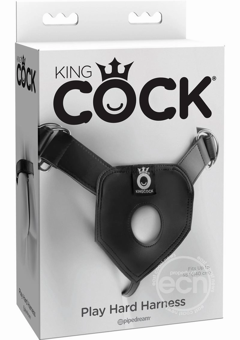 Harness Strap-On by Play Hard King Cock