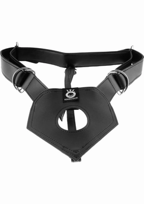 Harness Strap-On by Play Hard King Cock