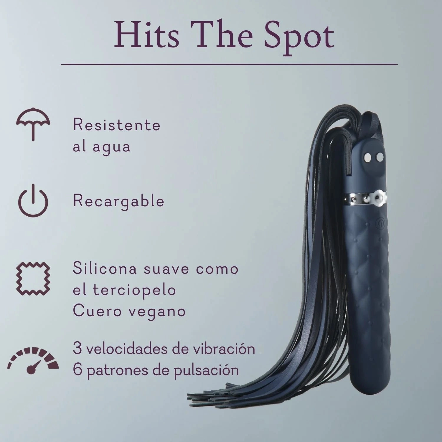Hits The Spot - Flogger Vibrator - IN STOCK - 8 LEFT! - Pure Romance