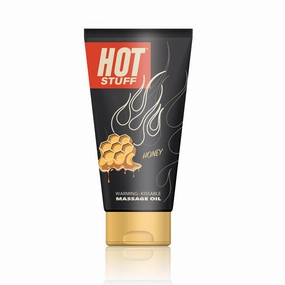 Hot Stuff Warming Oil, Honey, 6 fl. oz. (177 mL) Tube