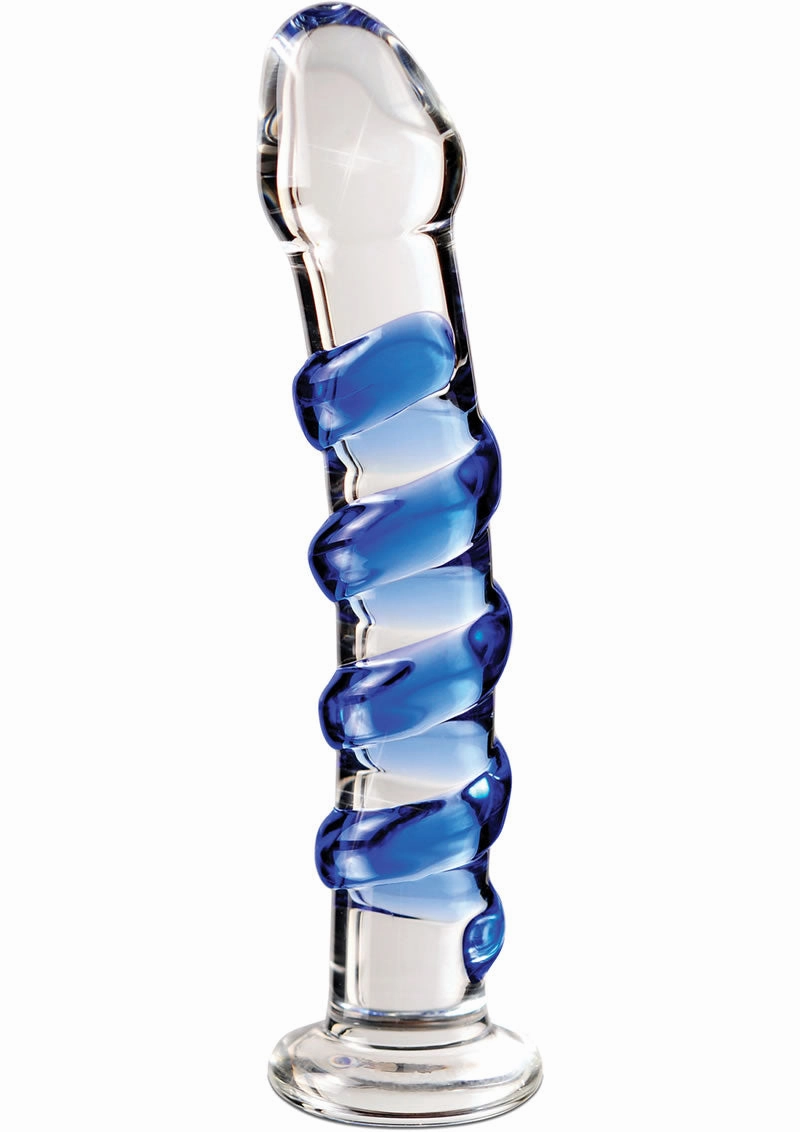 Icicles No 5 Glass Dong 7 Inch Clear