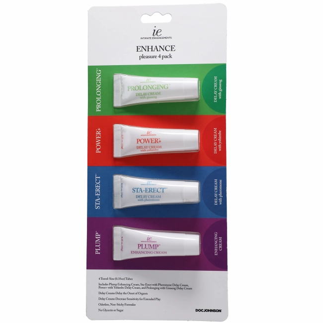 Intimate Enhancements - ENHANCE Pleasure - 4-Pack