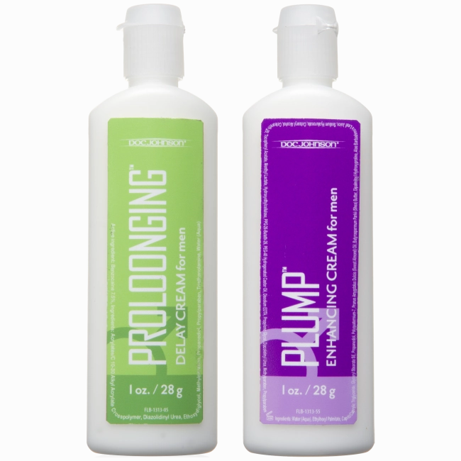 Intimate Enhancements Prolonging   Plump - For Men - 2 Pack