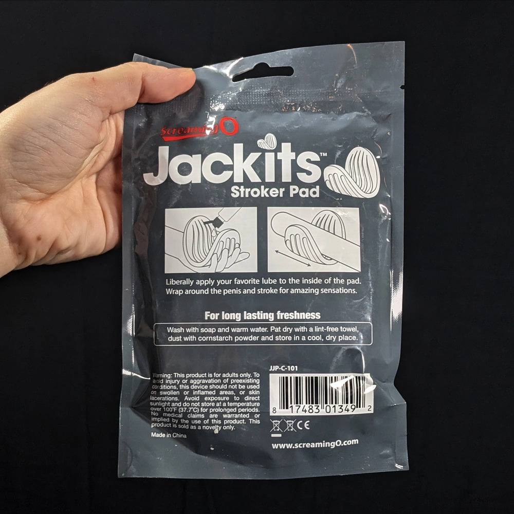 Jackits® Stroker Masturbator Pad Clear