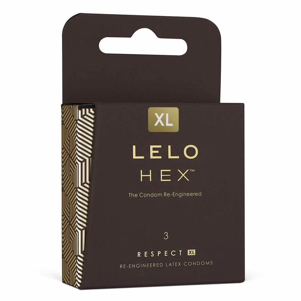 Lelo Hex Respect XL Honeycomb Condoms