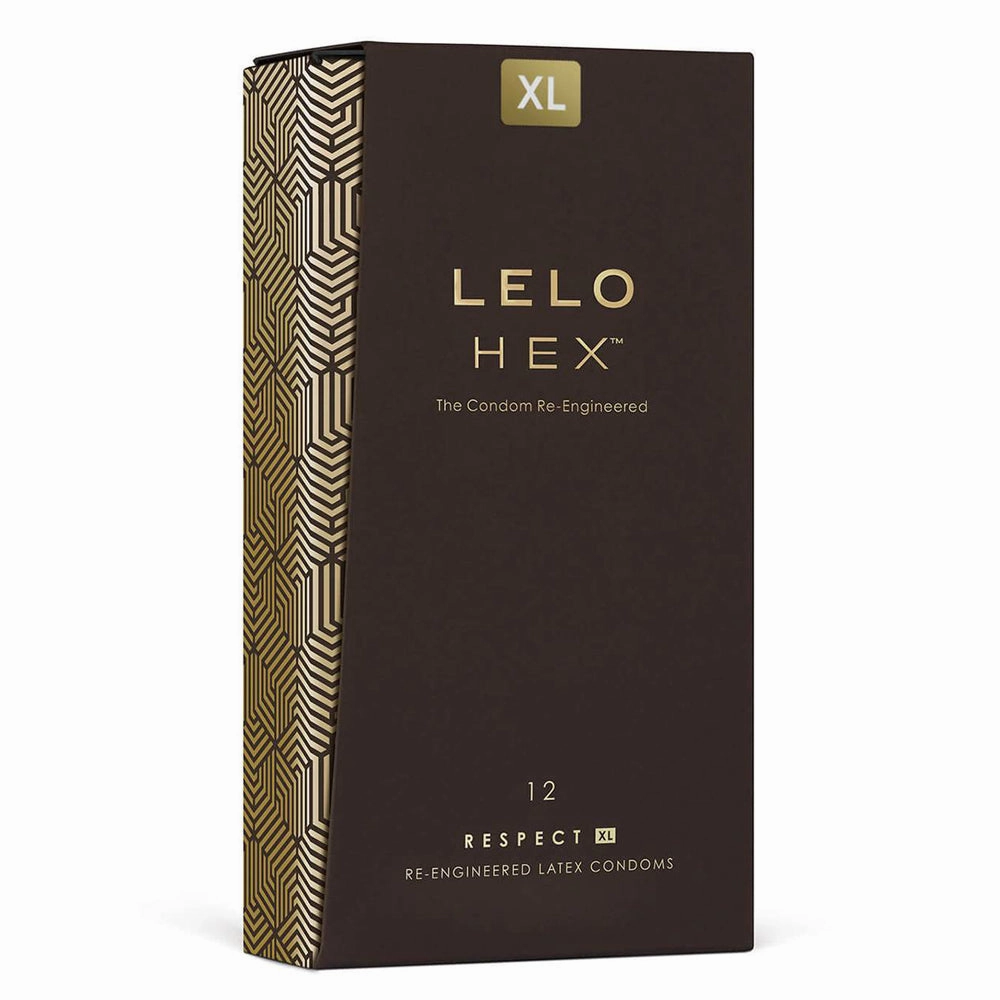 Lelo Hex Respect XL Honeycomb Condoms
