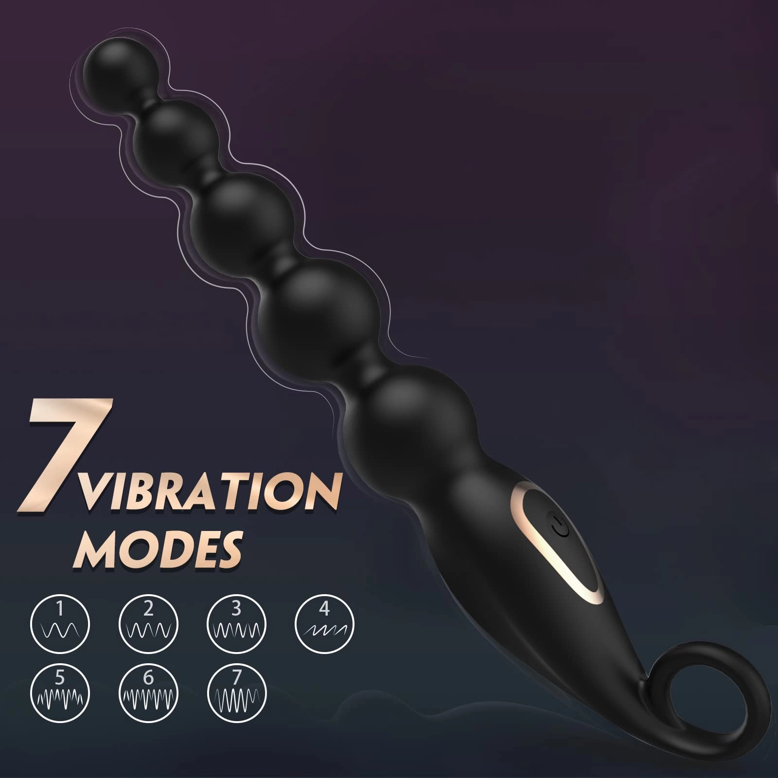 Levi - Vibraion Anal Beads