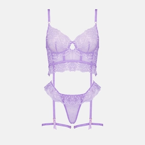 Lights On Lingerie Set