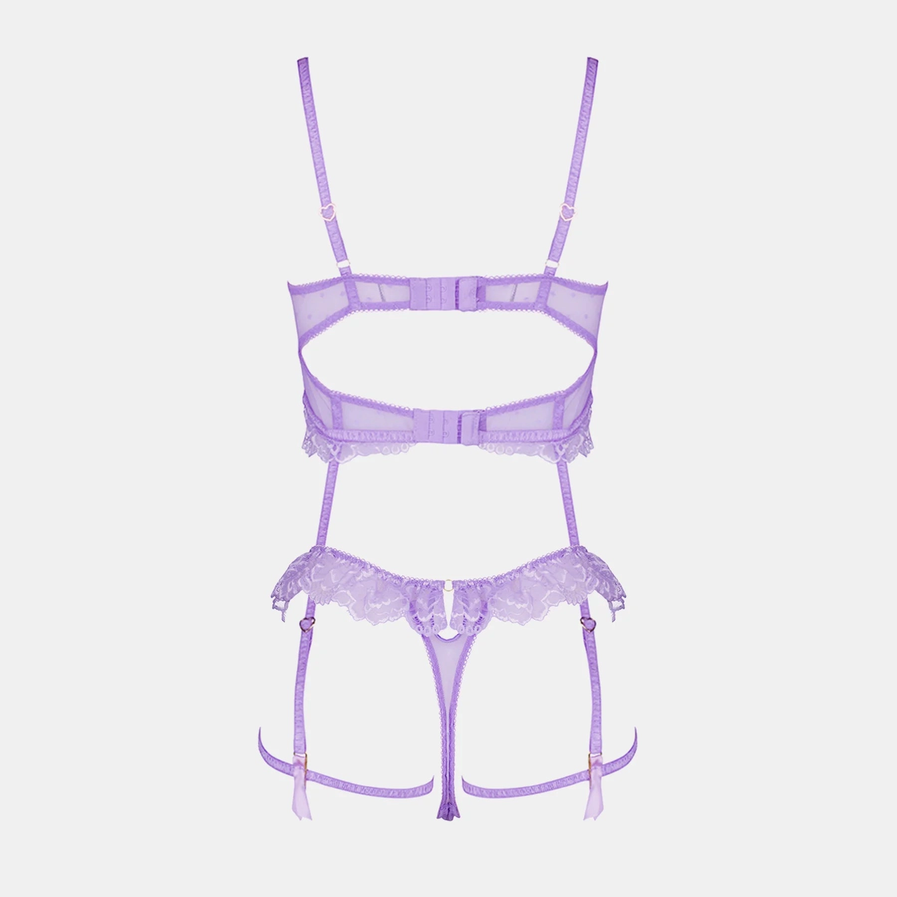 Lights On Lingerie Set