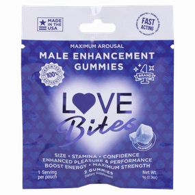 Love Bites Male Enhancements Gummies - 12 pack