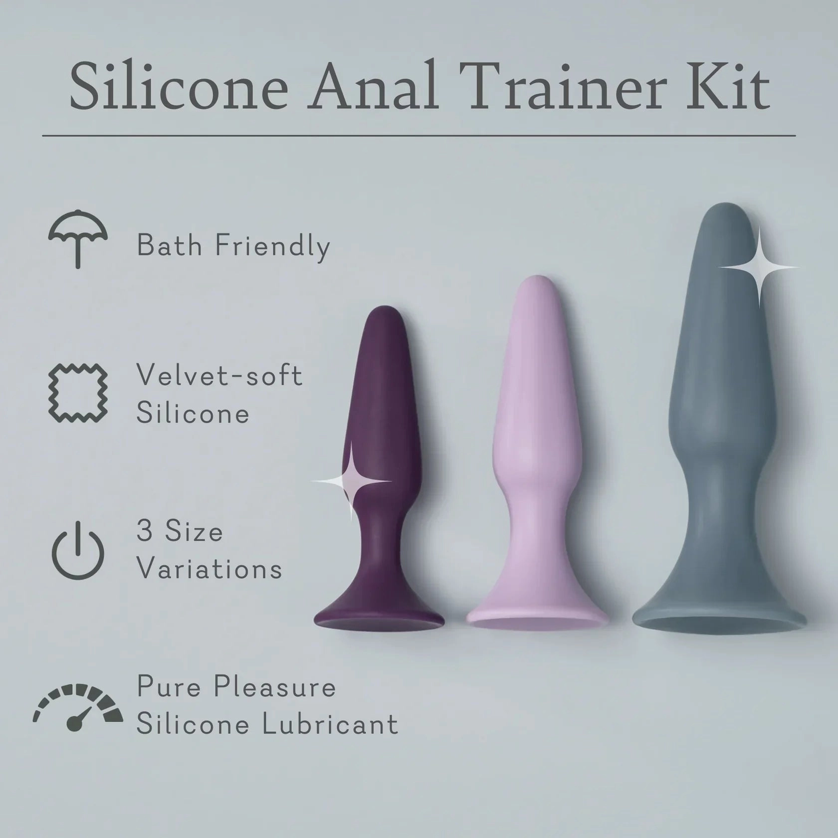 Medium Butt Plug - 1 LEFT! - Pure Romance