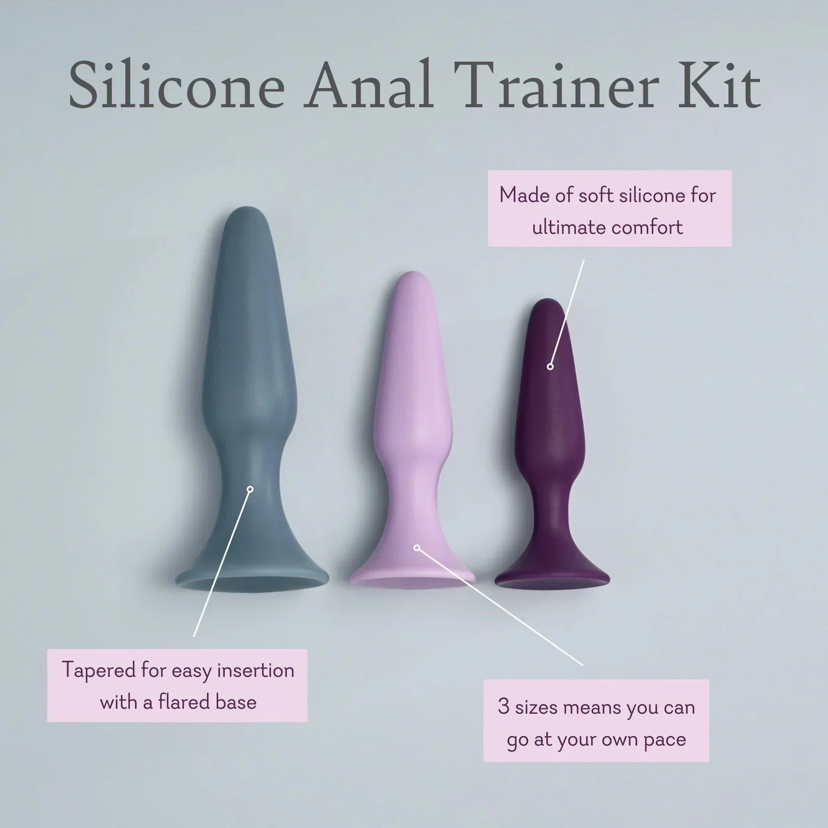 Medium Butt Plug - 1 LEFT! - Pure Romance