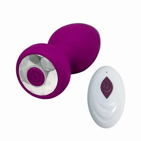 Mighty Gem Anal Plug - Purple