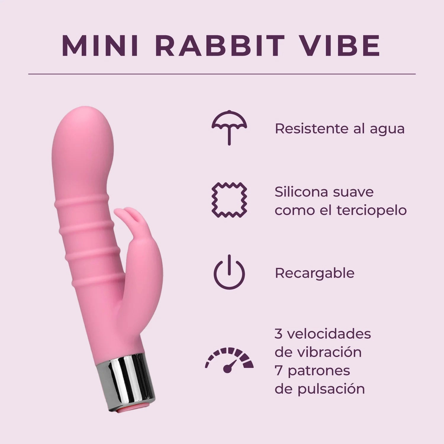 Mini Rabbit Vibe - IN STOCK - 9 LEFT! - Pure Romance